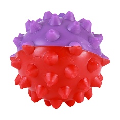 Brinquedo Art Injet Bola de Borracha Injetada 45mm com Cravo para Cães - Cores Sortidas