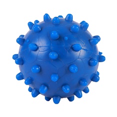 Brinquedo Art Injet Bola Borracha Injetada 65mm Maciça com Cravo para Cães - Cores Sortidas