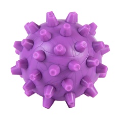 Brinquedo Art Injet Bola de Borracha Maciça 75mm com Cravo para Cães - Cores Sortidas