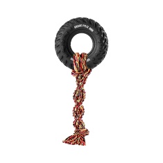 Brinquedo Art Injet Pneu com Dental Bone para Cães - Cores Sortidas