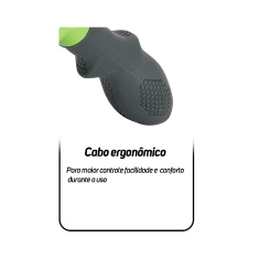 Rasqueadeira Furminator Verde para Cães de Pequeno Porte e Pelo Curto