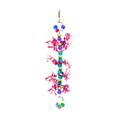 Brinquedo Vertical Happy Bird 5 Nós para Pássaros - Cores Sortidas