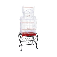 Viveiro Ornamental para Pássaros Quatiguá Vermelho para Papagaios