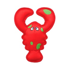 Brinquedo Kong para Cães Belly Flops Lobster Vermelho