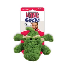 Brinquedo Kong para Cães Cozie Ali Alligator Verde