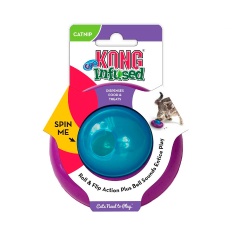 Brinquedo Kong para Gatos Gyro Infused Colorido