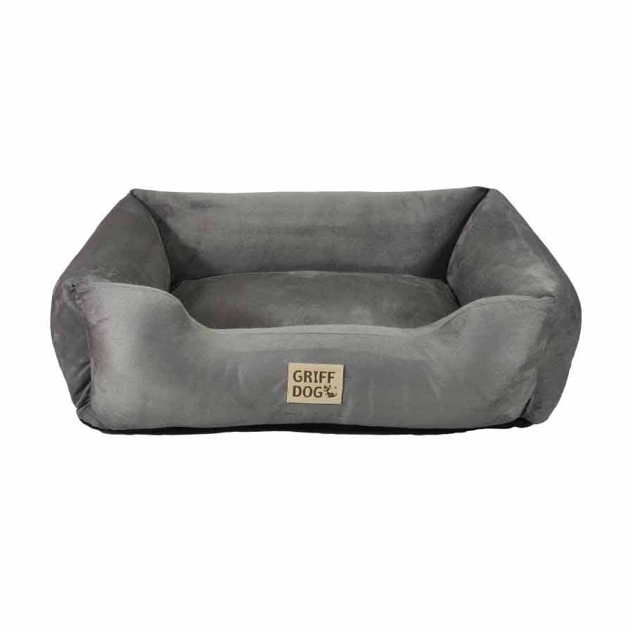 Cama Angélica Griff Dog para Cães Cinza