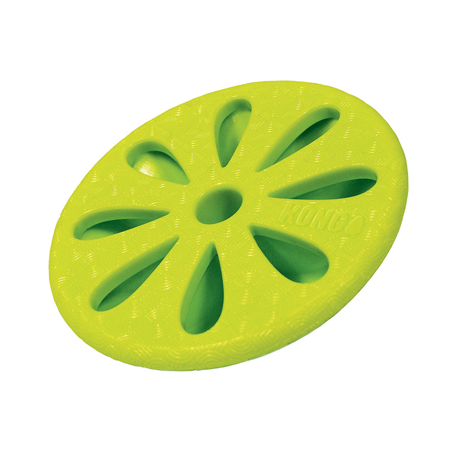 Brinquedo Kong para Cães Quest Foragers Flower Médio Verde