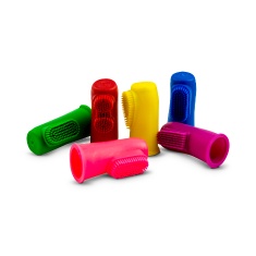 Kit Dental CatDog Para Cães e Gatos com 2 Dedeiras - Cores Sortidas