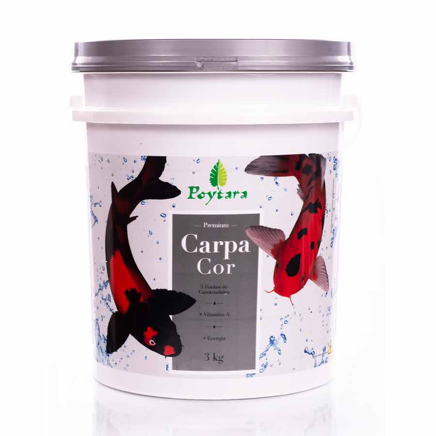 Alimento Poytara para Peixe Carpa Cor