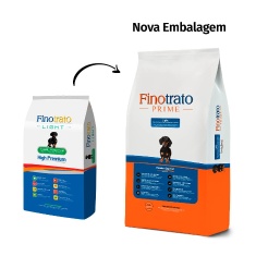 Ração Finotrato Prime Light Adultos Raças Pequenas e Médias 10,1Kg