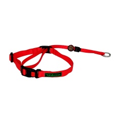 Coleira K9 Spirit Cabresto para Cães Vermelha