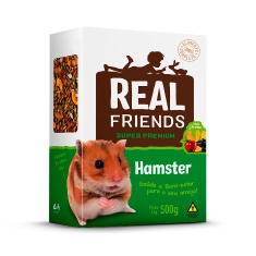 Ração Zootekna Real Friends para Hamster sabor Frutas 500g