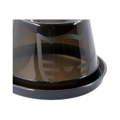 Comedouro para Gatos Ergogato Lilopety 150ml - Preto