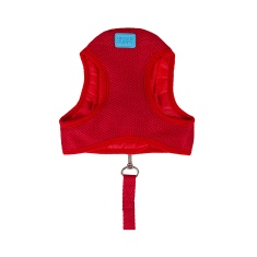 Peitoral Urban Puppy para Cães Colete Aerado Vermelho
