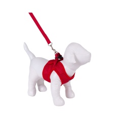 Peitoral Urban Puppy para Cães Colete Aerado Vermelho