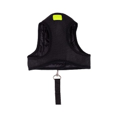 Peitoral Urban Puppy para Cães Colete Aerado Preto