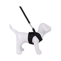 Peitoral Urban Puppy para Cães Colete Aerado Preto