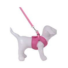 Peitoral Urban Puppy para Cães Colete Aerado Rosa