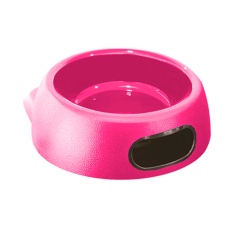 Comedouro Furacão Pet Glamour Rosa para Cães