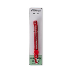 Coleira Modernpet Red Hot Elástica Vermelha para Gatos