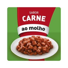 Ração Úmida Kitekat Sachê Carne ao Molho para Gatos Adultos 70 g