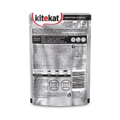 Ração Úmida Kitekat Sachê Peixe ao Molho para Gatos Adultos 70 g