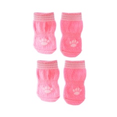 Meia American Pets Rosê para Cães e Gatos Tamanho M