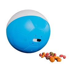 Brinquedo Amicus Crazy Ball Azul e Branco para Cães