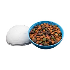 Brinquedo Amicus Crazy Ball Azul e Branco para Cães