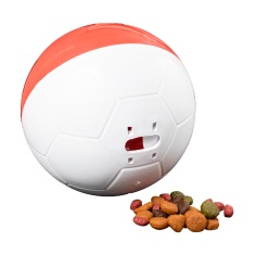 Brinquedo Amicus Crazy Ball Vermelho e Branco para Cães
