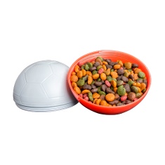 Brinquedo Amicus Crazy Ball Vermelho e Branco para Cães