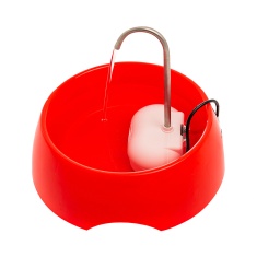 Fonte Aqua Mini Amicus para Cães e Gatos Vermelha Bivolt