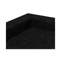 Cama Pet Sleep Pelmex Plus Cinza e Preto para Cães e Gatos - Tam 3