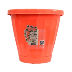 Vaso Uninjet com Prato Coral