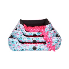 Cama Acapulco Pet Soneca Luxo Bulldog na Piscina para Cães e Gatos - G