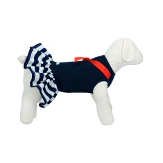 Vestido Bonito pra Cachorro Marinheira para Cães