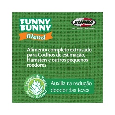 Alimento Supra Funny Bunny Blend para Roedores 500g