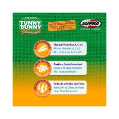 Alimento Supra Funny Bunny Delícias da Horta para Roedores