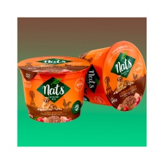 Ração Úmida Nats para Cães Adultos Sabor Frango e Arroz 245 g