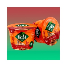 Ração Úmida Nats para Cães Adultos Sabor Carne ao Molho 245 g
