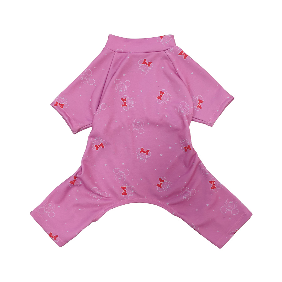 Pijama Rosa Minnie para Cães e Gatos Fabrica Pet