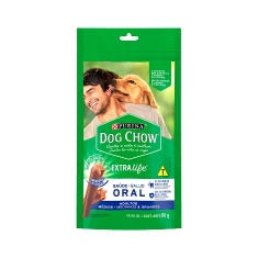 Petisco Purina Dog Chow Extra Life Saúde Oral para Cães de Médio e Grande Porte