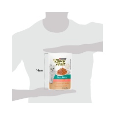 Ração Úmida Fancy Feast Petit Filets para Gatos Sabor Salmão 85g