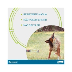 Coleira Antipulgas e Carrapatos Seresto para Cães acima de 8 Kg Elanco