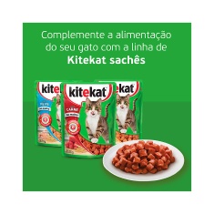 Ração Kitekat para Gatos Adultos Sabor Mix de Carnes