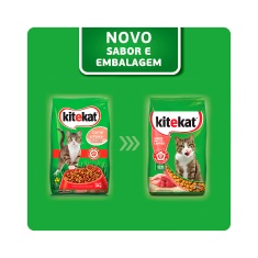 Ração Kitekat para Gatos Adultos Sabor Mix de Carnes