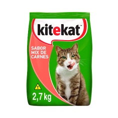 Ração Kitekat para Gatos Adultos Sabor Mix de Carnes