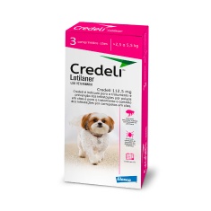 Antipulgas Credeli Elanco para Cães 2,5 a 5,5kg