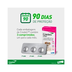Antipulgas Credeli Elanco para Cães 2,5 a 5,5kg